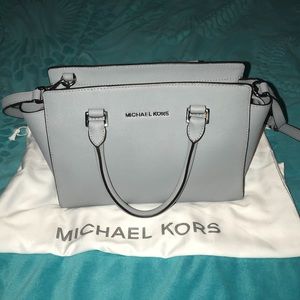 Michael Kors Selma Medium Saffiano Leather Satchel